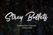 Stray Bullets - Handwritten font