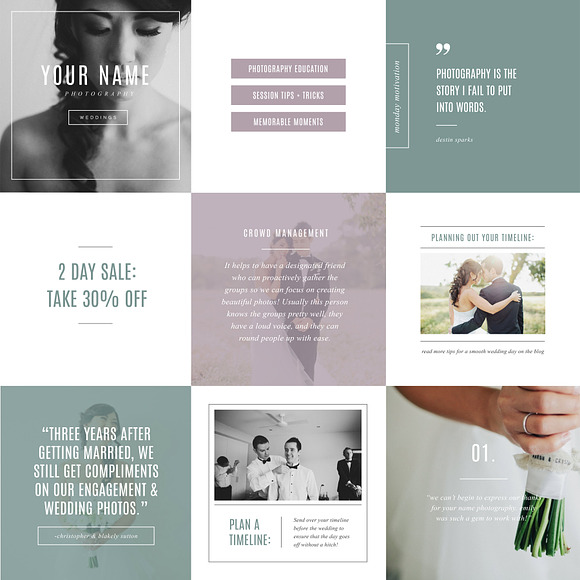 Instagram Templates - PSD Designs in Instagram Templates - product preview 1