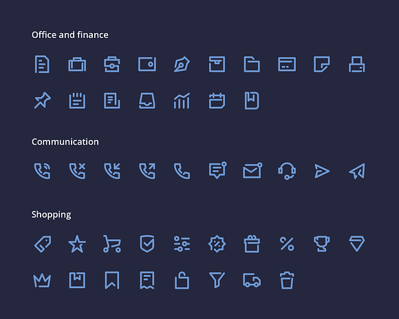 Unicons Icon Set - 200 line icons in Simple Line Icons - product preview 2
