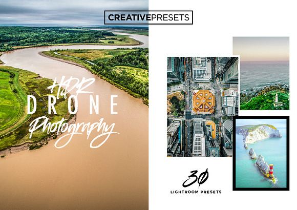 +30 HDR - Drone Lightroom Presets in Add-Ons - product preview 1