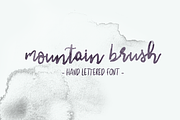 Mountain Brush Font