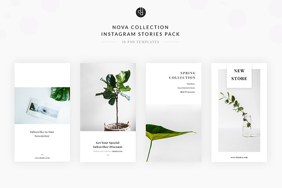 Nova Collection Instagram Stories in Instagram Templates - product preview 1