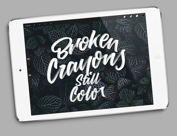 Crayon Brushpack for Procreate App in Photoshop Brushes - product preview 2