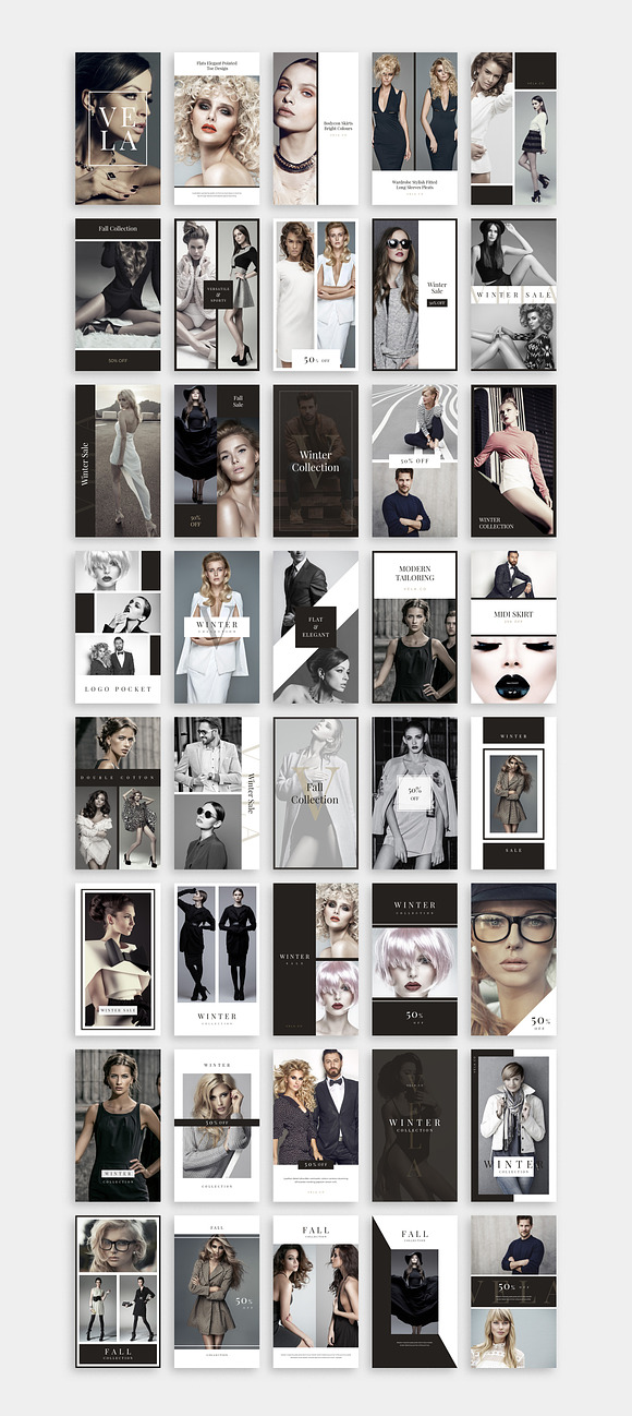 Vela Instagram Stories in Instagram Templates - product preview 4