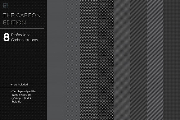 Carbon Textures in Textures - product preview 1
