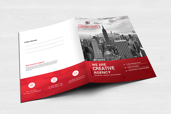 Folder in Presentation Templates - product preview 1