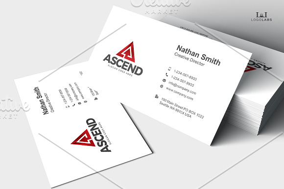 Ascend - Letter A Logo in Logo Templates - product preview 2