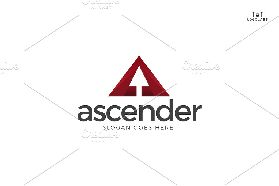 Ascender - Letter A Logo in Logo Templates - product preview 8