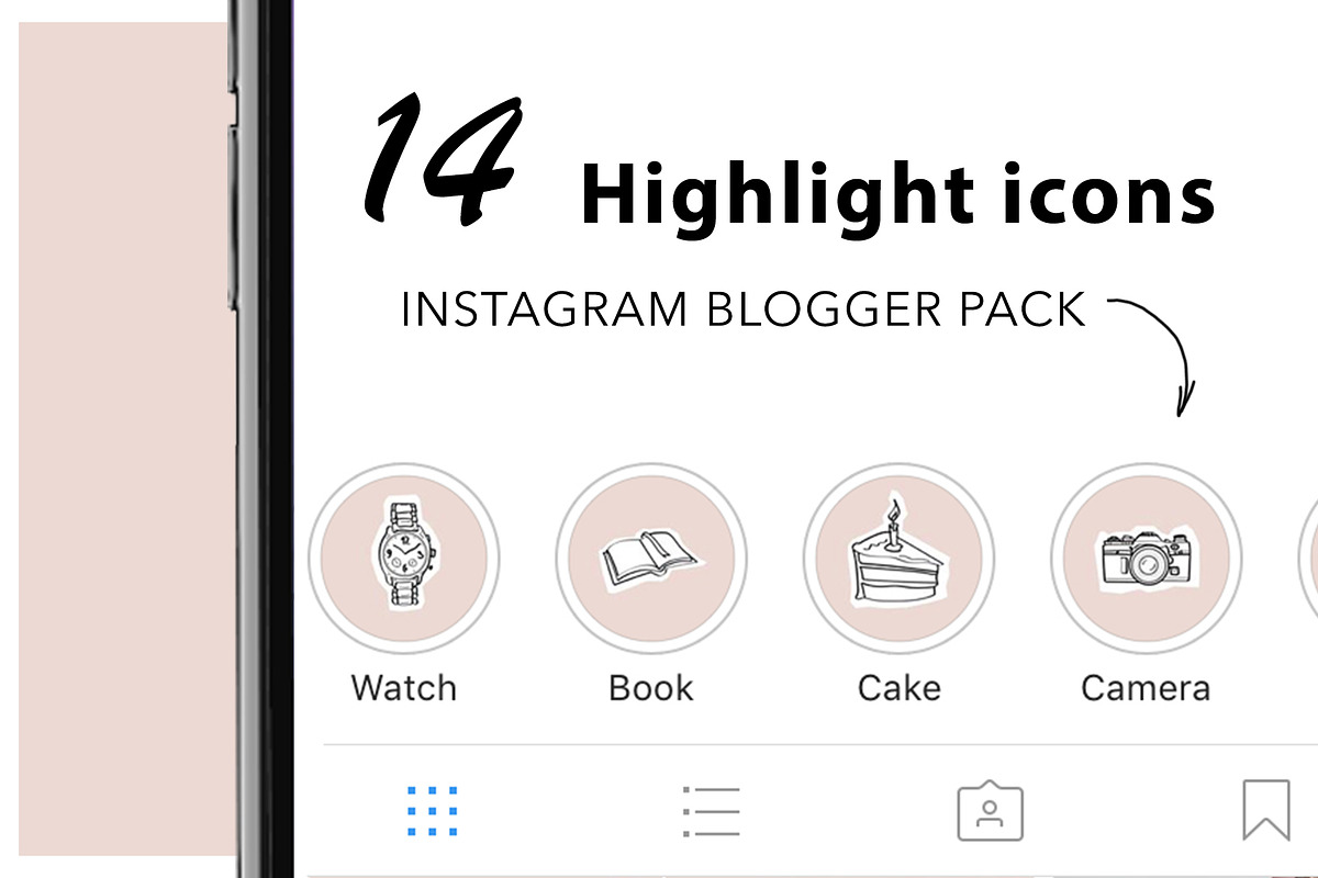 14 Instagram Stories Highlight Icons in Instagram Templates - product preview 8