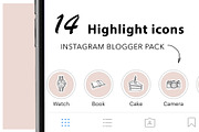 14 Instagram Stories Highlight Icons