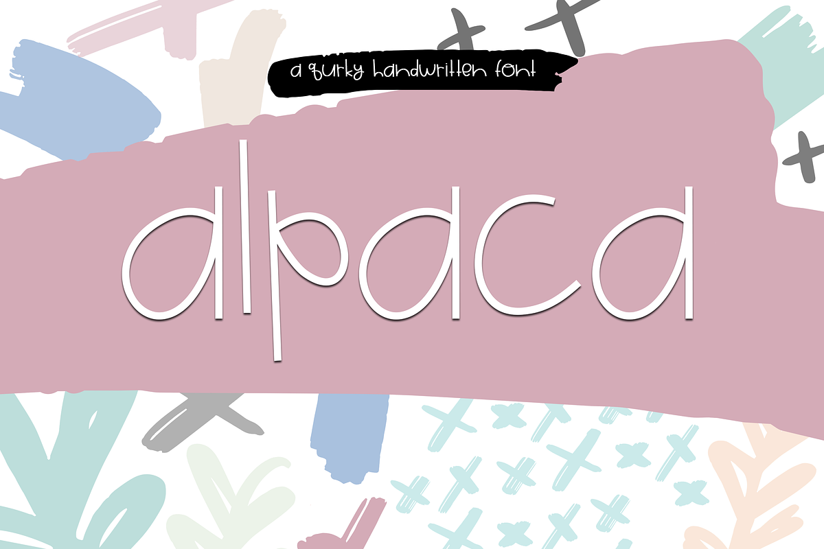 Alpaca - A Quirky Handwritten Font in Display Fonts - product preview 8