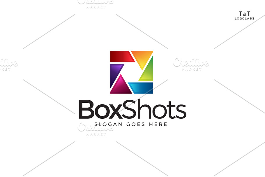 Box Shots Logo in Logo Templates - product preview 8