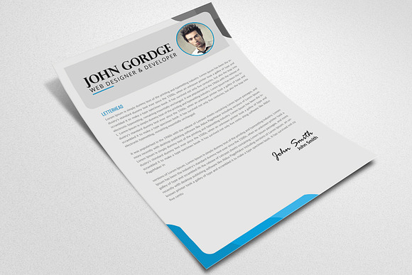 Creative Word Resume CV in Resume Templates - product preview 2
