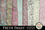 Pretty Paisley Patterned Backgrounds