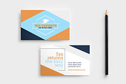 Tax Service Business Card Template