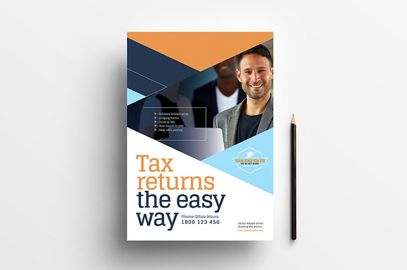 Tax Service Templates Pack in Flyer Templates - product preview 2