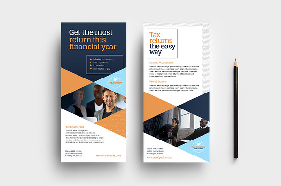Tax Service Templates Pack in Flyer Templates - product preview 7