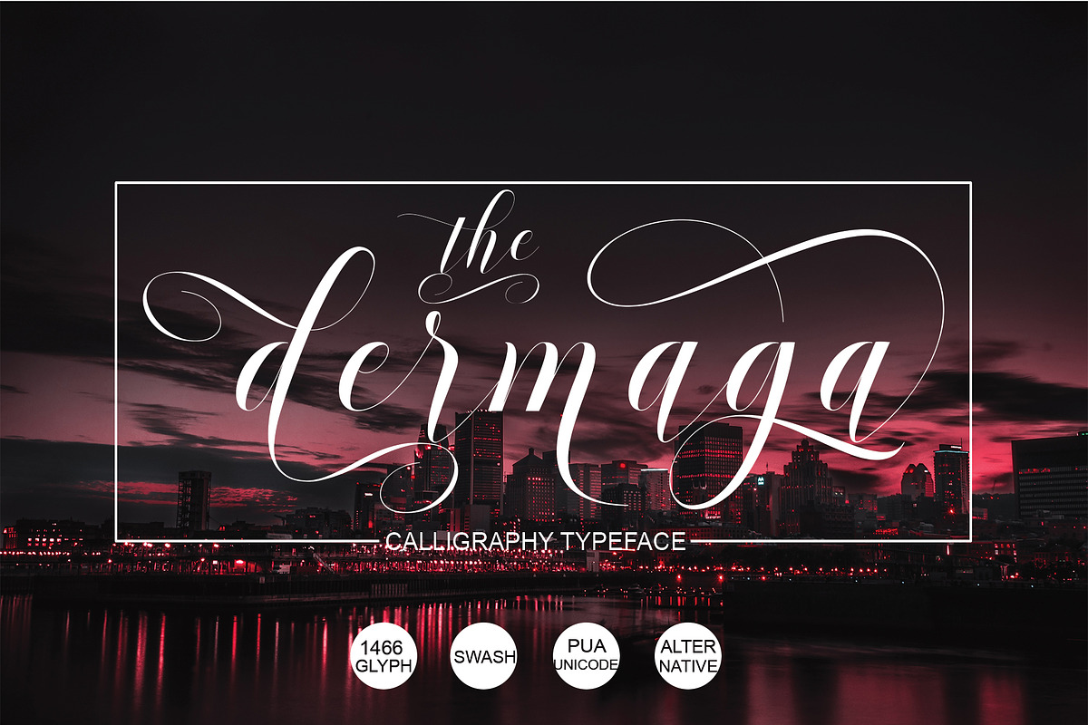 dermaga in Script Fonts - product preview 8