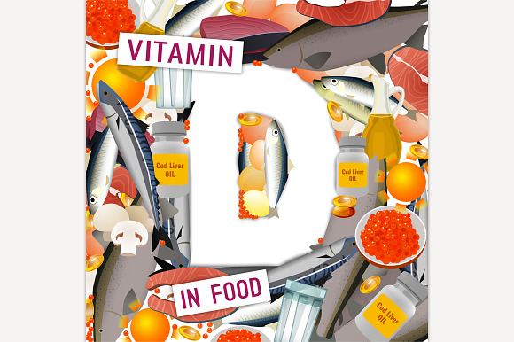 Vitamins Backgrounds in Illustrations - product preview 3