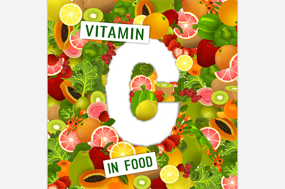 Vitamins Backgrounds in Illustrations - product preview 4