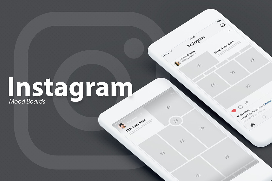 Instagram Mood Boards in Instagram Templates - product preview 8