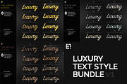 24 Text Layer Styles Bundle