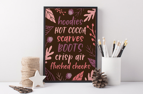 Cinnamon Spice - Autumn Font in Display Fonts - product preview 5