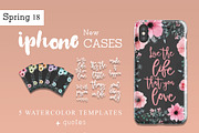 iPhone Case Design Kit PSD Template
