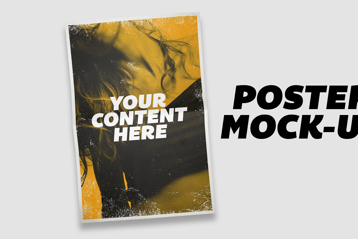 Paper & Poster Mock Up in Product Mockups - product preview 8