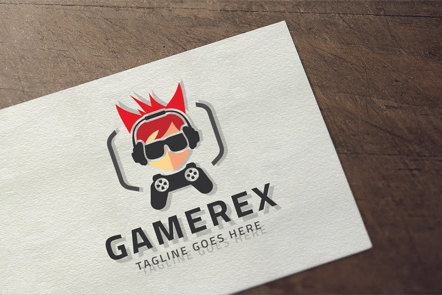 Gamerex Logo in Logo Templates - product preview 8