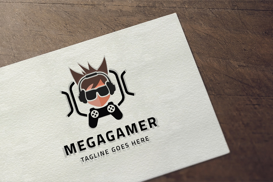 Mega Gamer Logo in Logo Templates - product preview 8