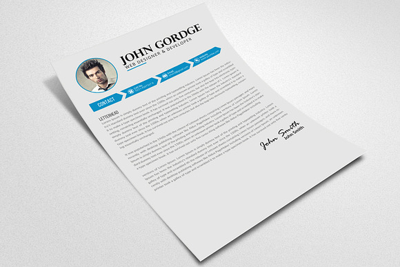 Resume CV Word Format in Resume Templates - product preview 2