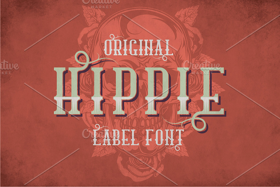 Hippie Modern Label Typeface in Display Fonts - product preview 8