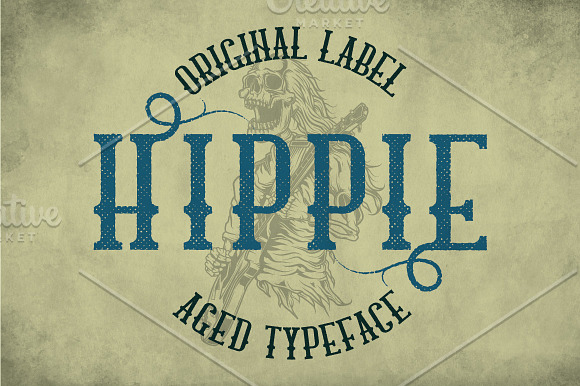 Hippie Modern Label Typeface in Display Fonts - product preview 2