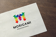 Morigami Letter M Logo