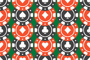 Casino Chips pattern