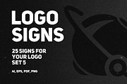 Set 5 | 25 signs for your logo