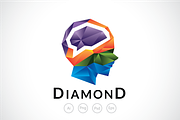 Crystal Mind Logo Template