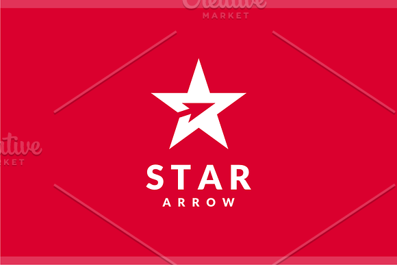Star Arrow Logo in Logo Templates - product preview 1