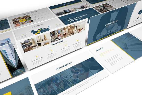 Hotel Vegas Powerpoint Template in PowerPoint Templates - product preview 6