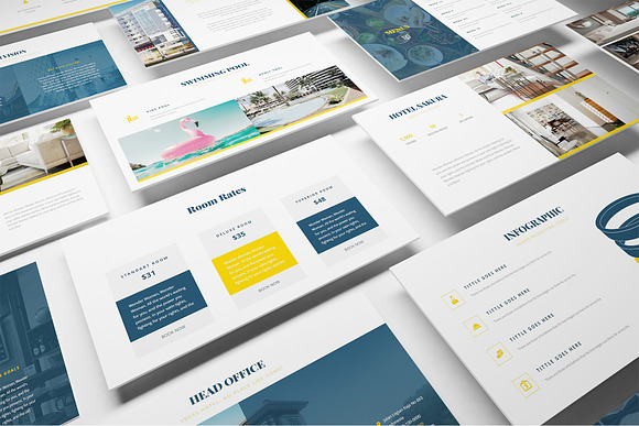 Hotel Vegas Powerpoint Template in PowerPoint Templates - product preview 8
