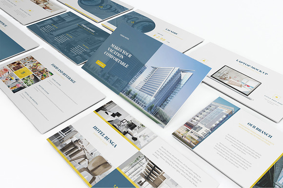 Hotel Vegas Google Slides Template in Google Slides Templates - product preview 1