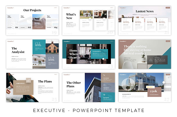 Executive - Real Estate Presentation in PowerPoint Templates - product preview 4