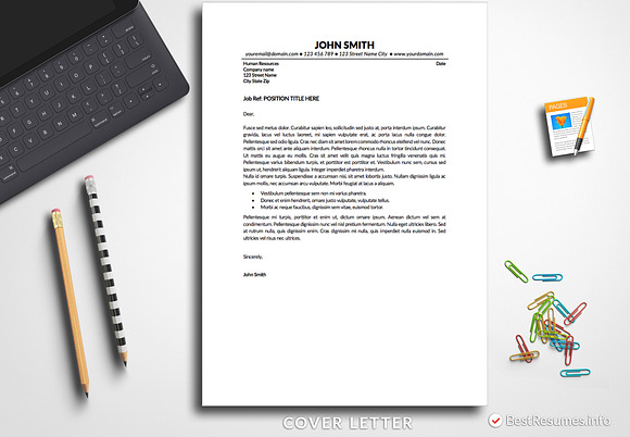 Simple Resume Template Pages in Resume Templates - product preview 1