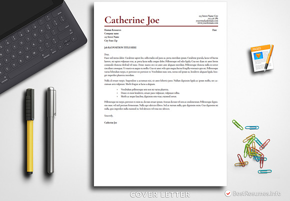 Simple Resume Template Pages & Word in Resume Templates - product preview 1