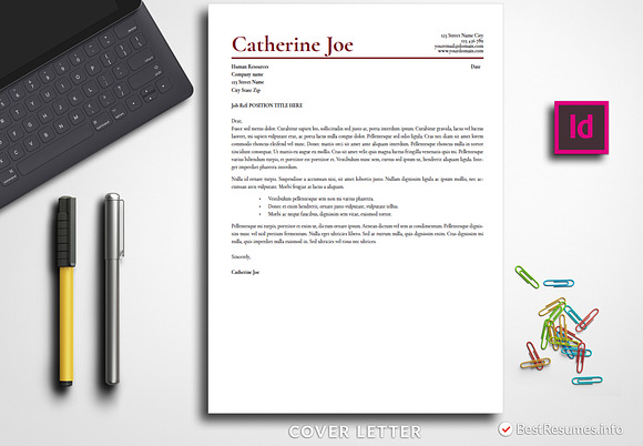 Professional Resume Template Adobe in Resume Templates - product preview 1