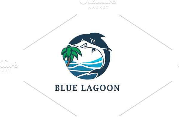 Blue Lagoon Shark logo