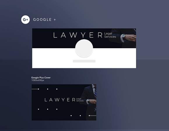 Social Media Pack | Lawyer Services in Social Media Templates - product preview 1