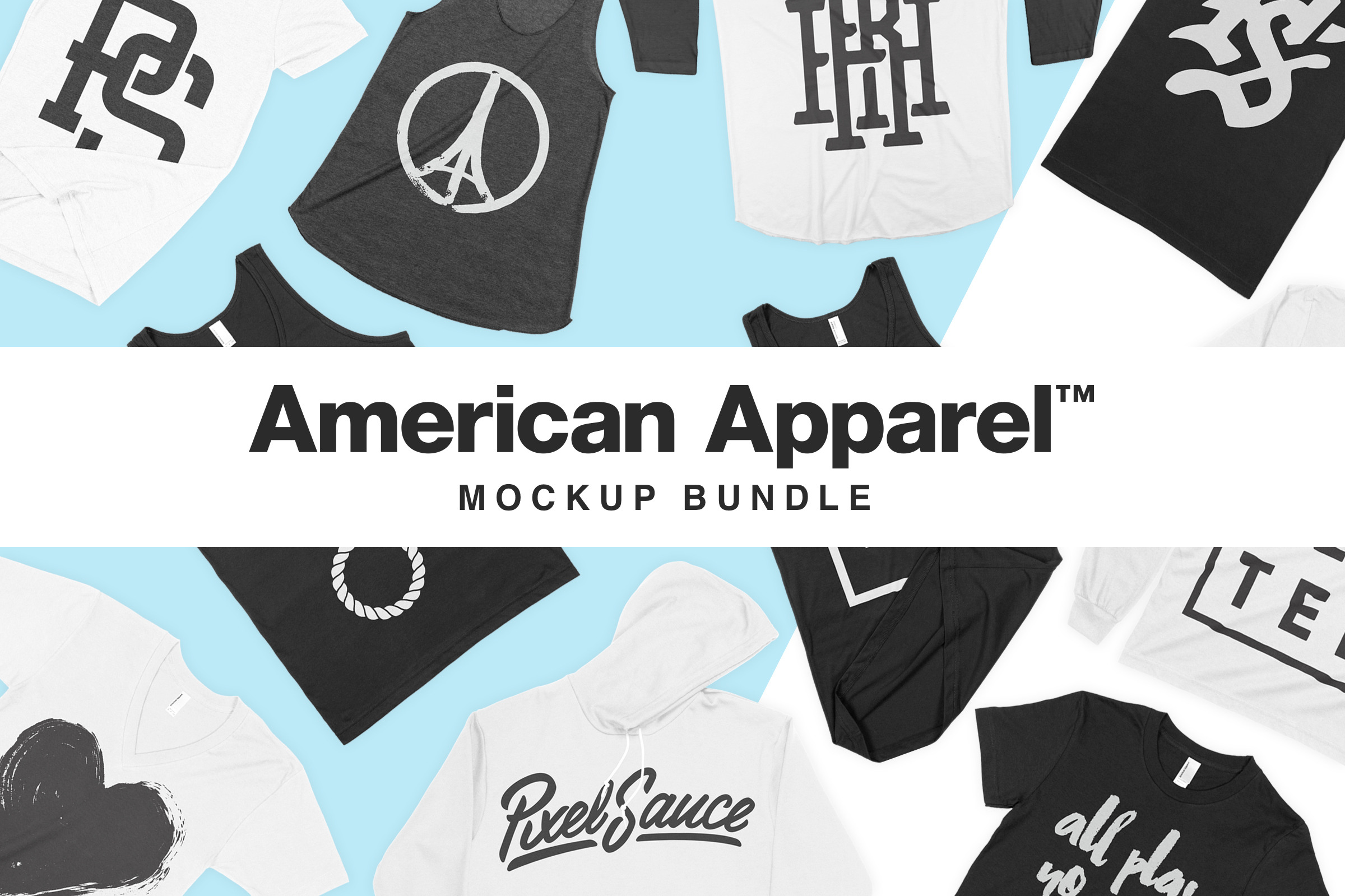 Download American Apparel Mockup Bundle | Creative Product Mockups ...