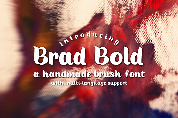Brad Bold Typeface in Display Fonts - product preview 3